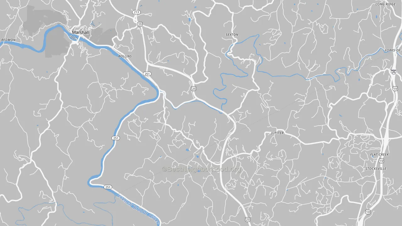Transit Grade map of Jupiter, NC