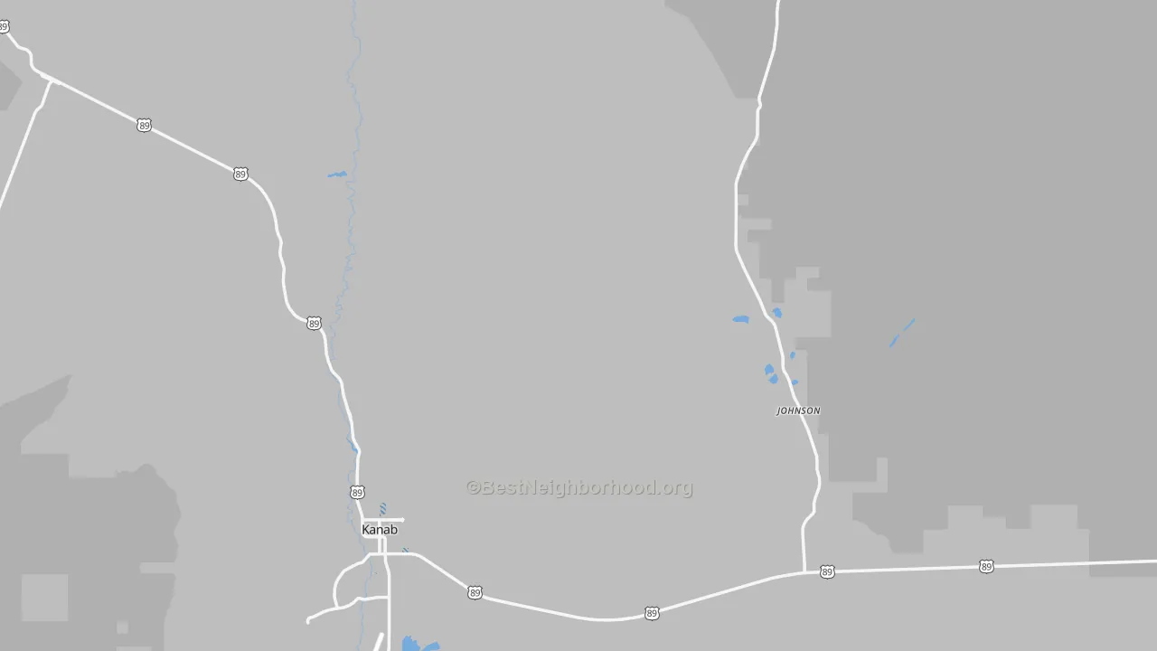 Transit Grade map of Kane County, UT