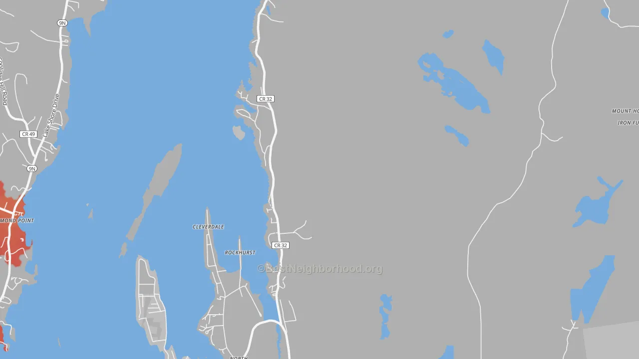 Transit Grade map of Kattskill Bay, NY