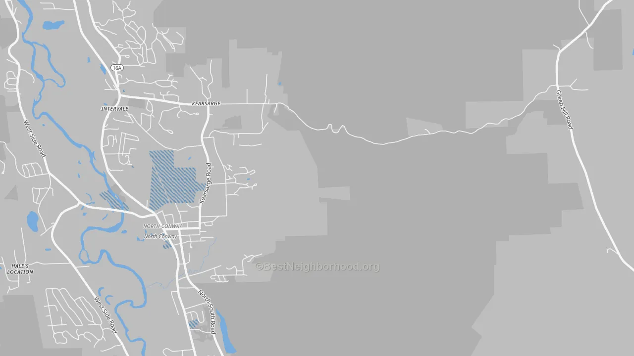 Transit Grade map of Kearsarge, NH