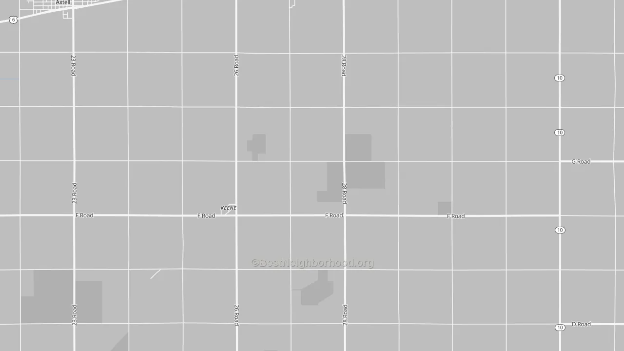 Transit Grade map of Keene, NE