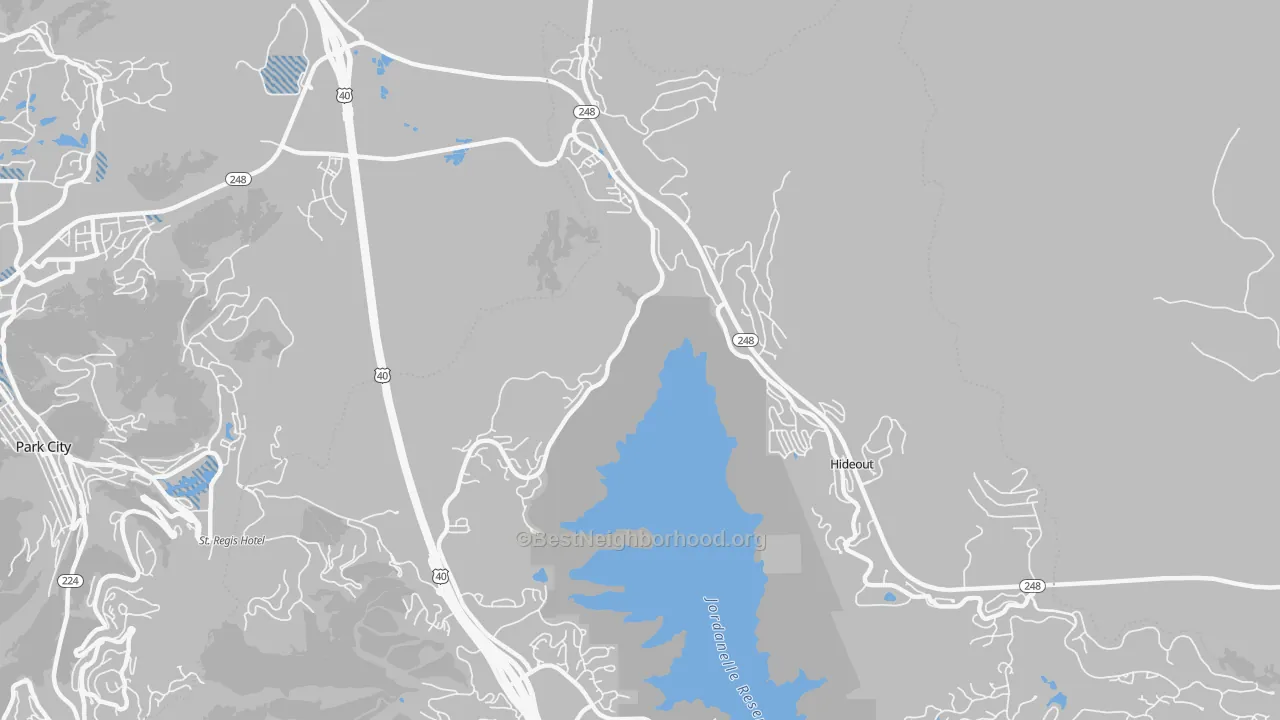 Transit Grade map of Keetley, UT