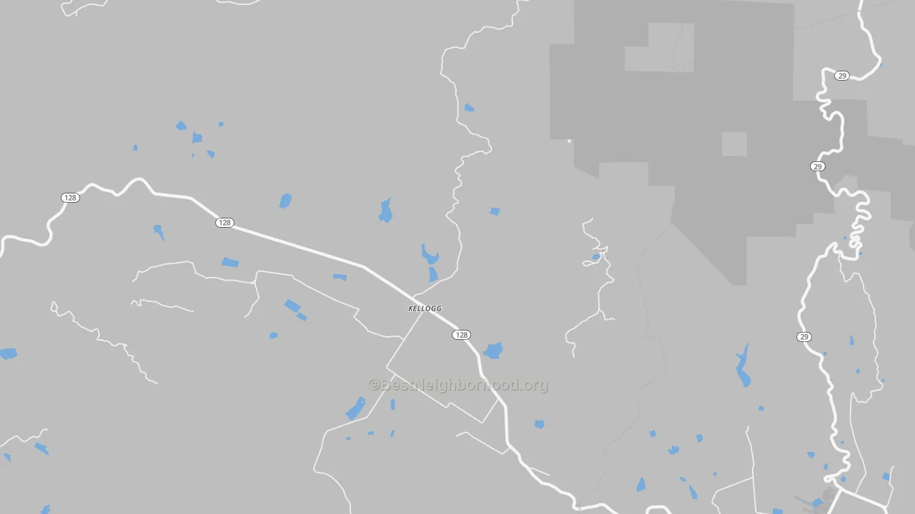Transit Grade map of Kellog, CA