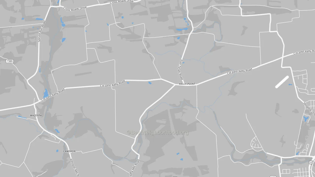 Transit Grade map of Kelly Point, PA