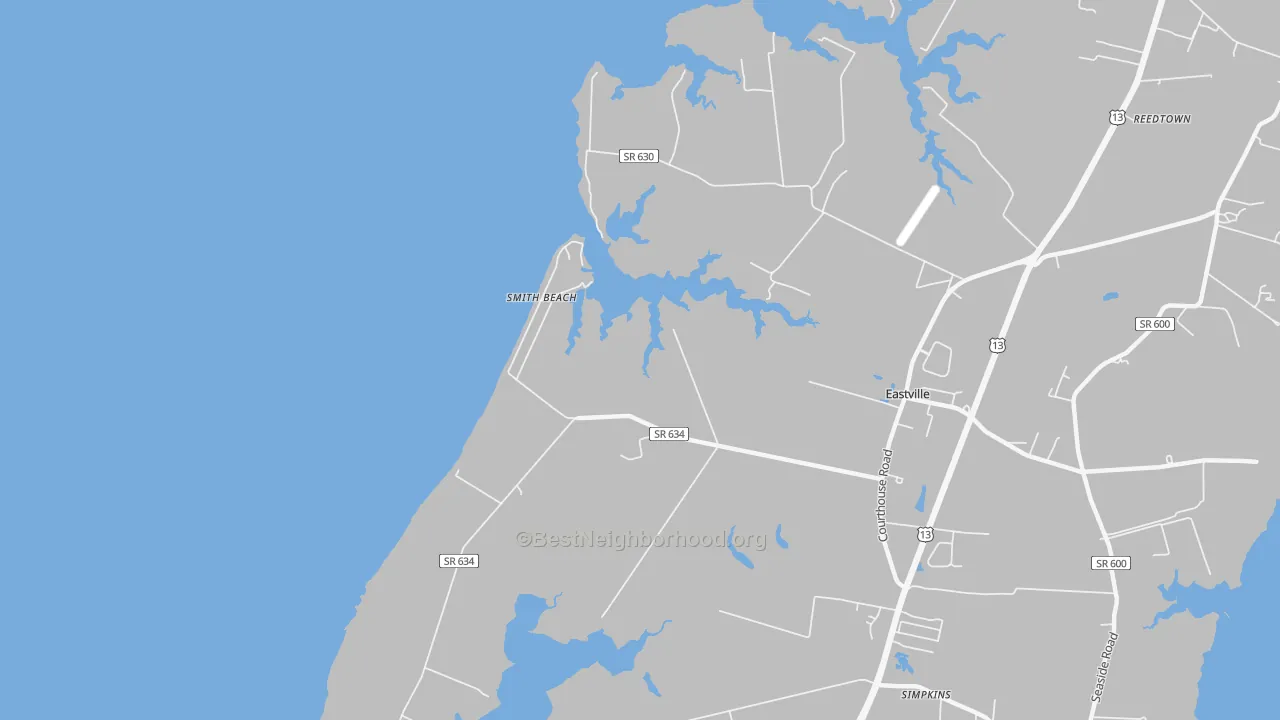 Transit Grade map of Kendall Grove, VA