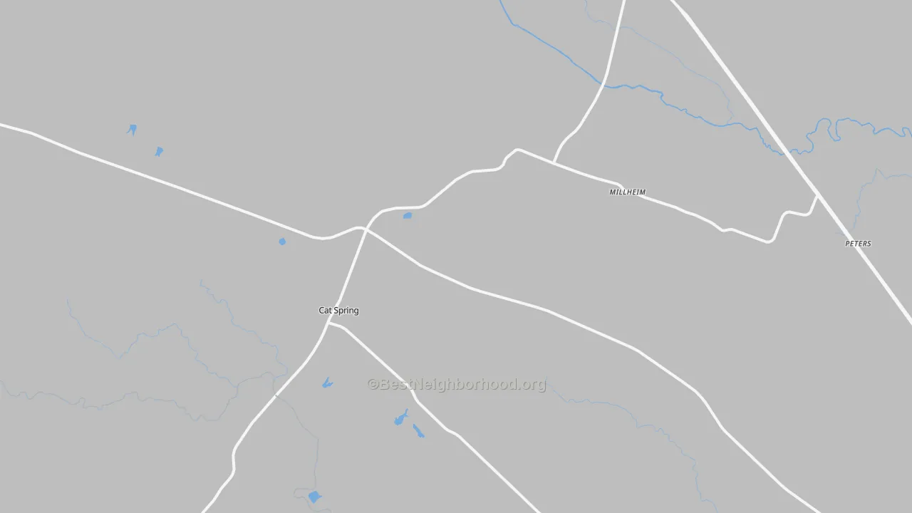 Transit Grade map of Kenney, TX