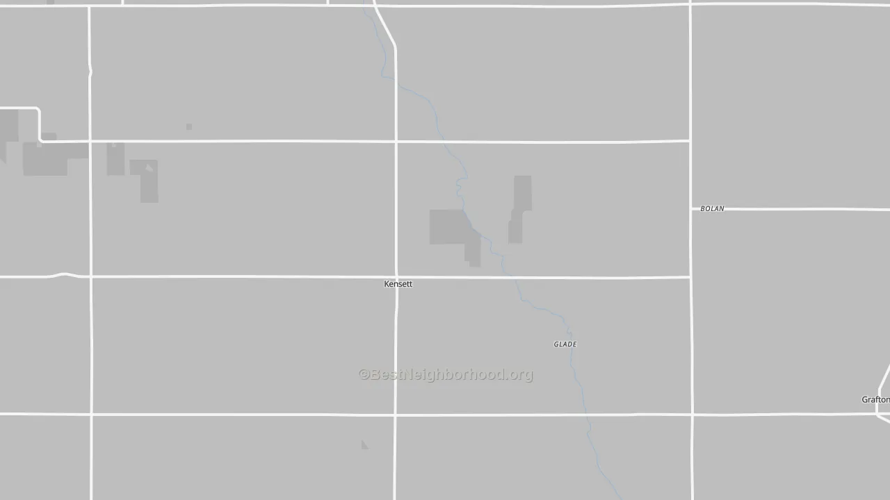 Transit Grade map of Kensett, IA