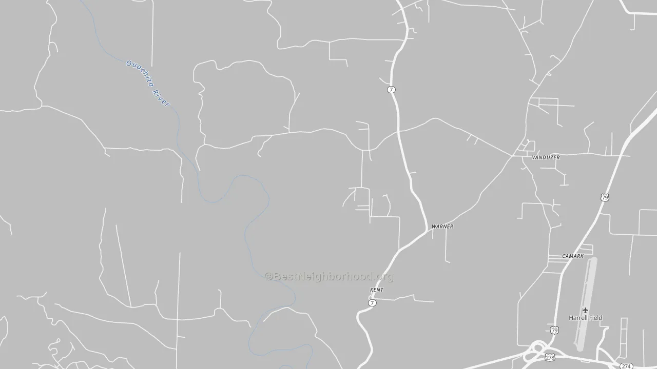 Transit Grade map of Kent, AR