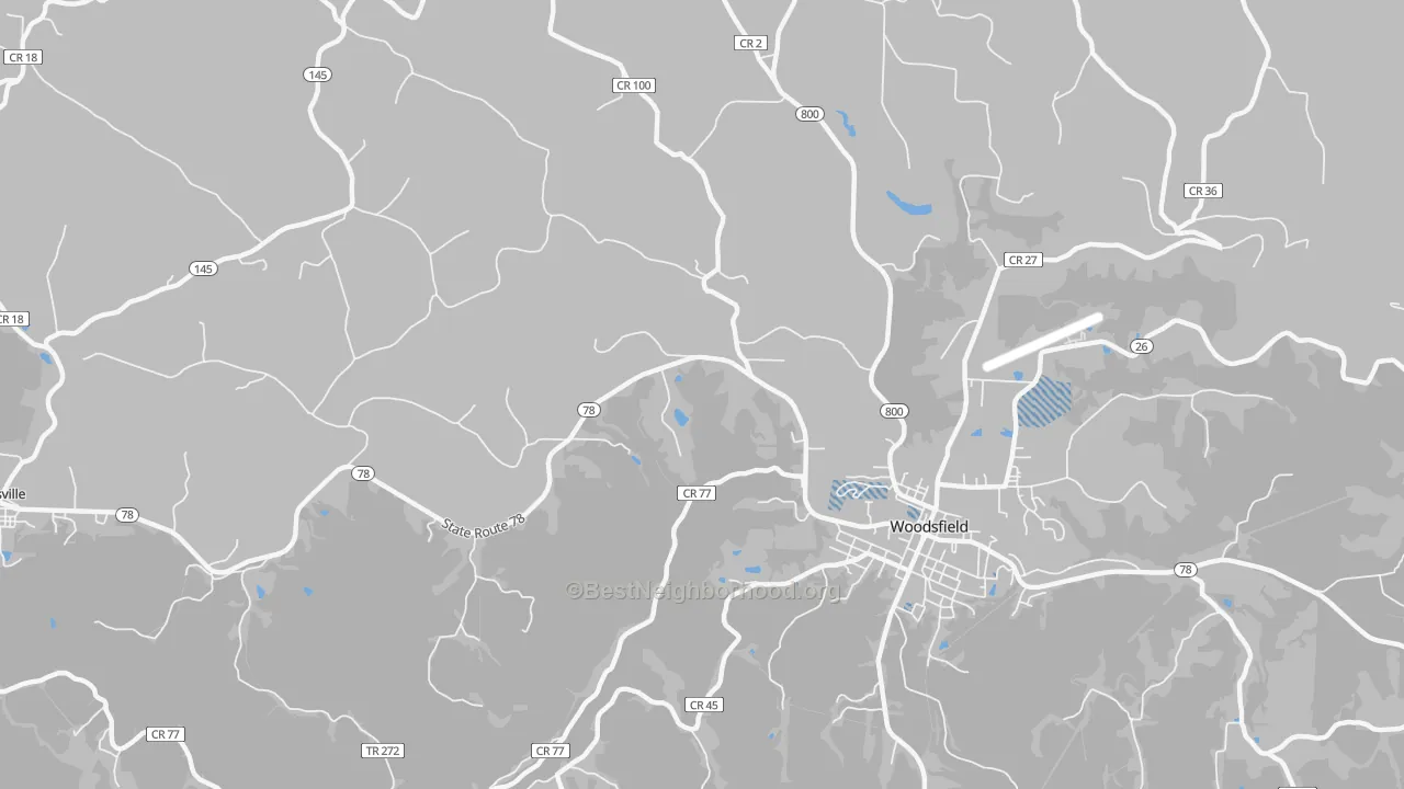 Transit Grade map of Kerr, OH