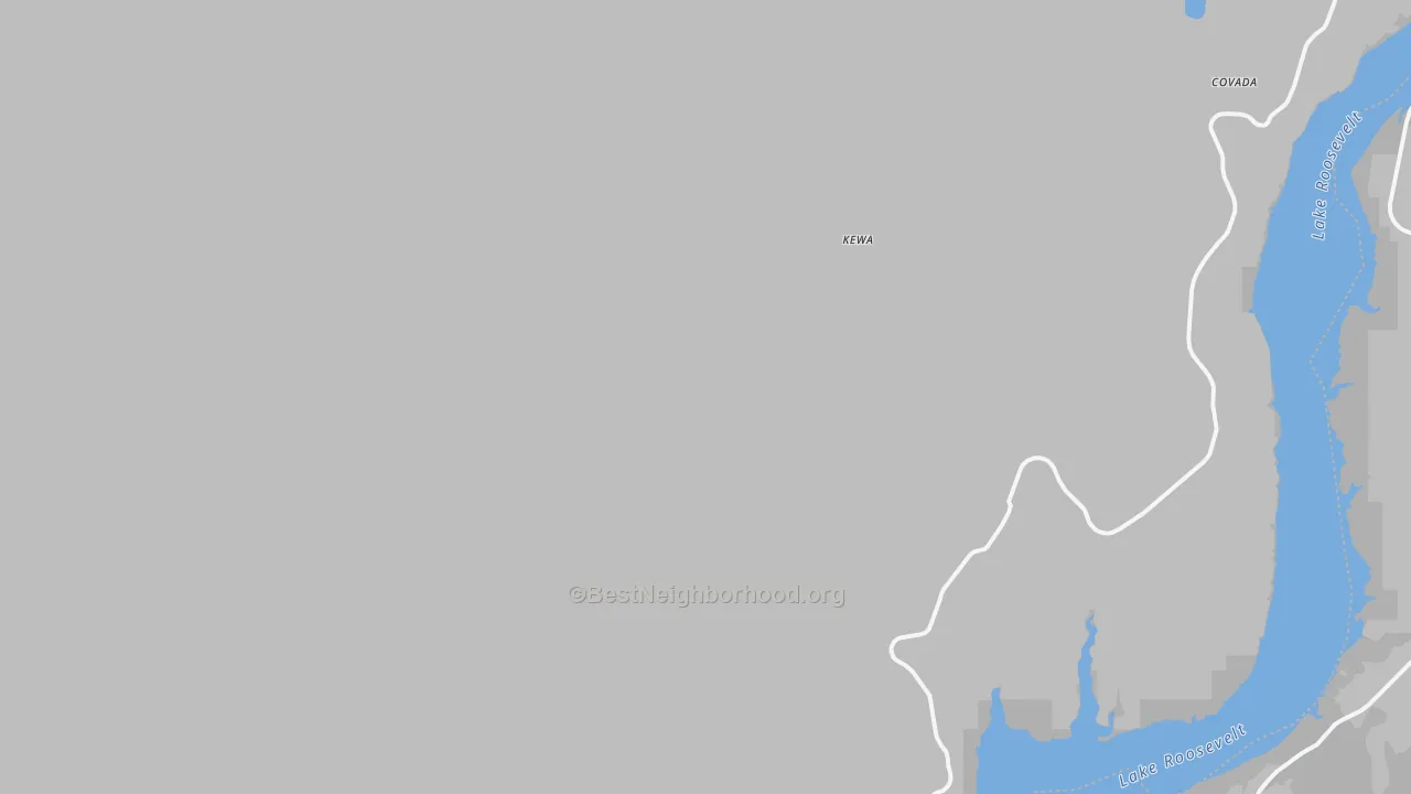 Transit Grade map of Kewa, WA