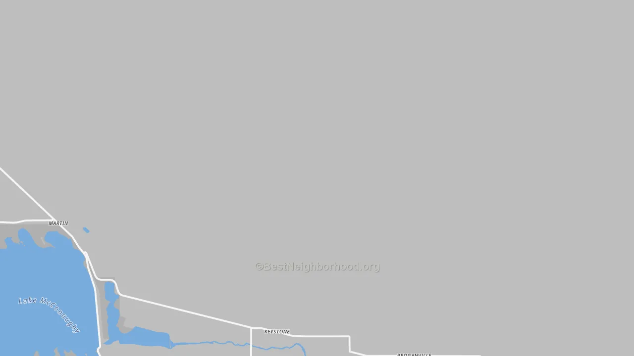 Transit Grade map of Keystone, NE