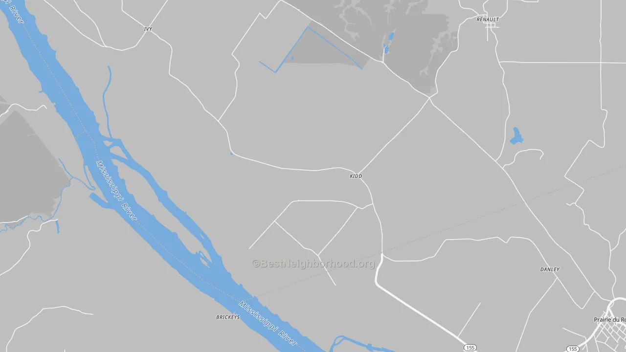Transit Grade map of Kidd, IL