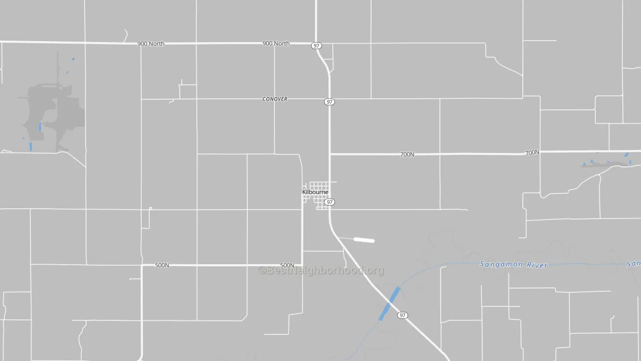 Transit Grade map of Kilbourne, IL