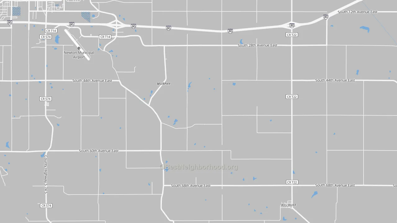 Transit Grade map of Killduff, IA