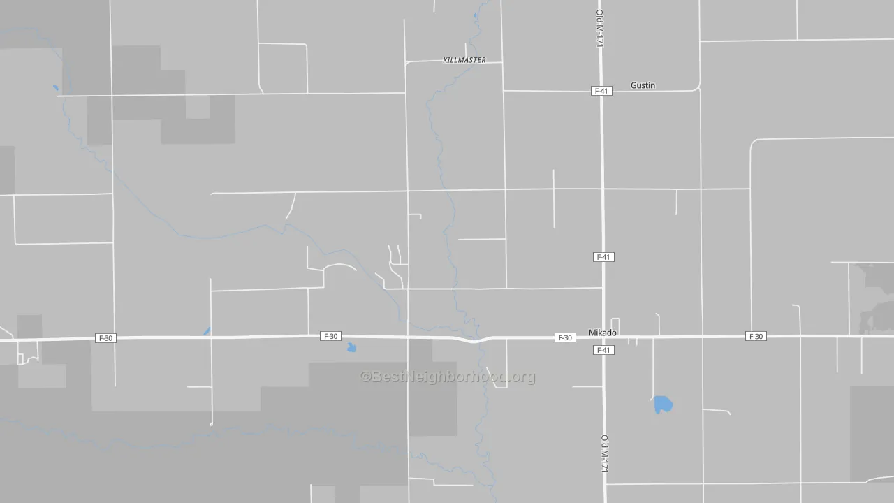 Transit Grade map of Killmaster, MI