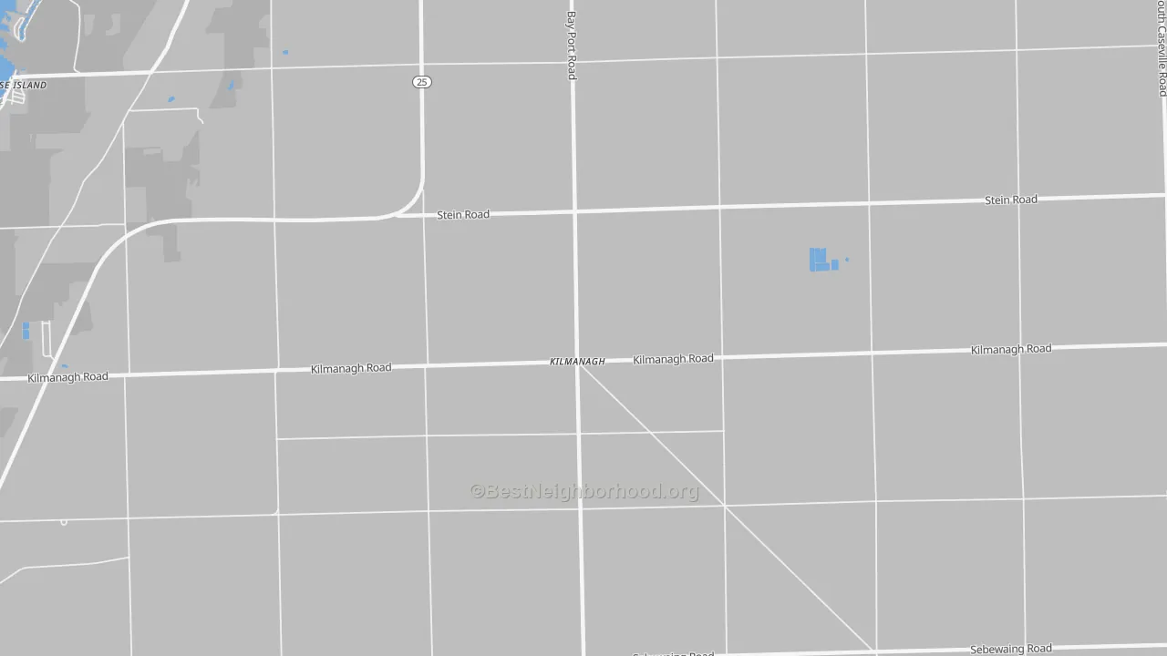 Transit Grade map of Kilmanagh, MI