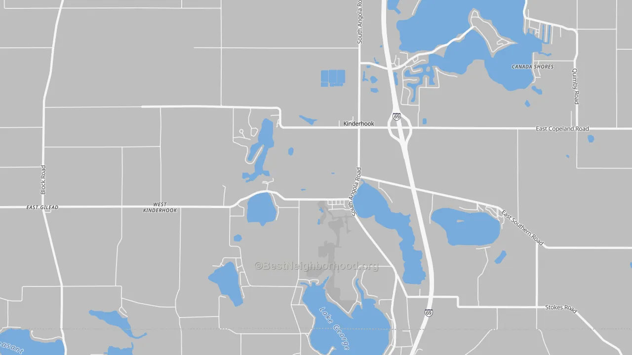 Transit Grade map of Kinderhook, MI