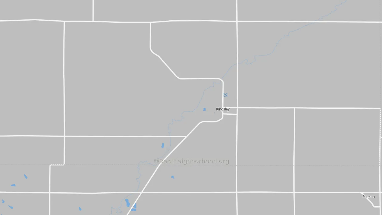 Transit Grade map of Kingsley, IA
