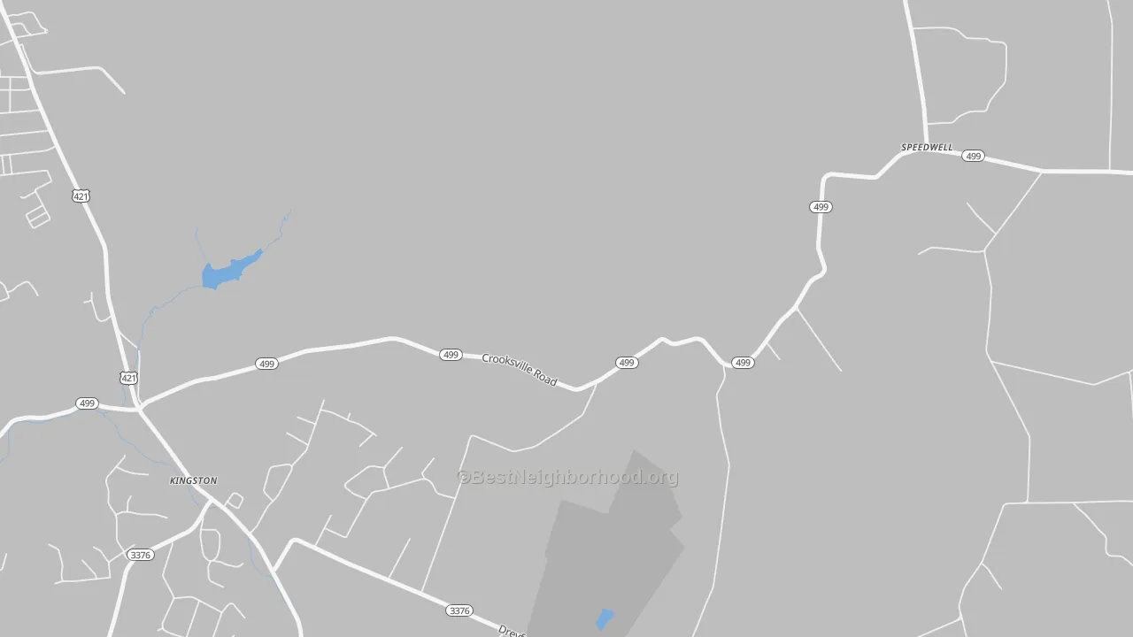 Transit Grade map of Kingston, KY