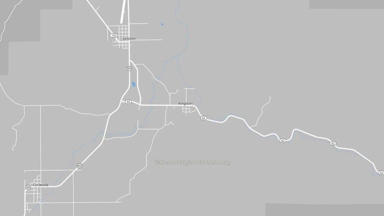 Transit Grade map of Kingston, UT