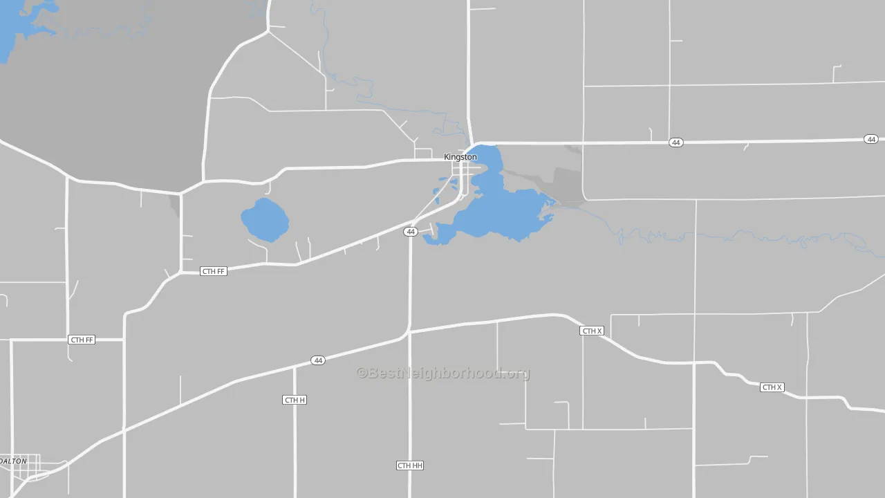 Transit Grade map of Kingston, WI