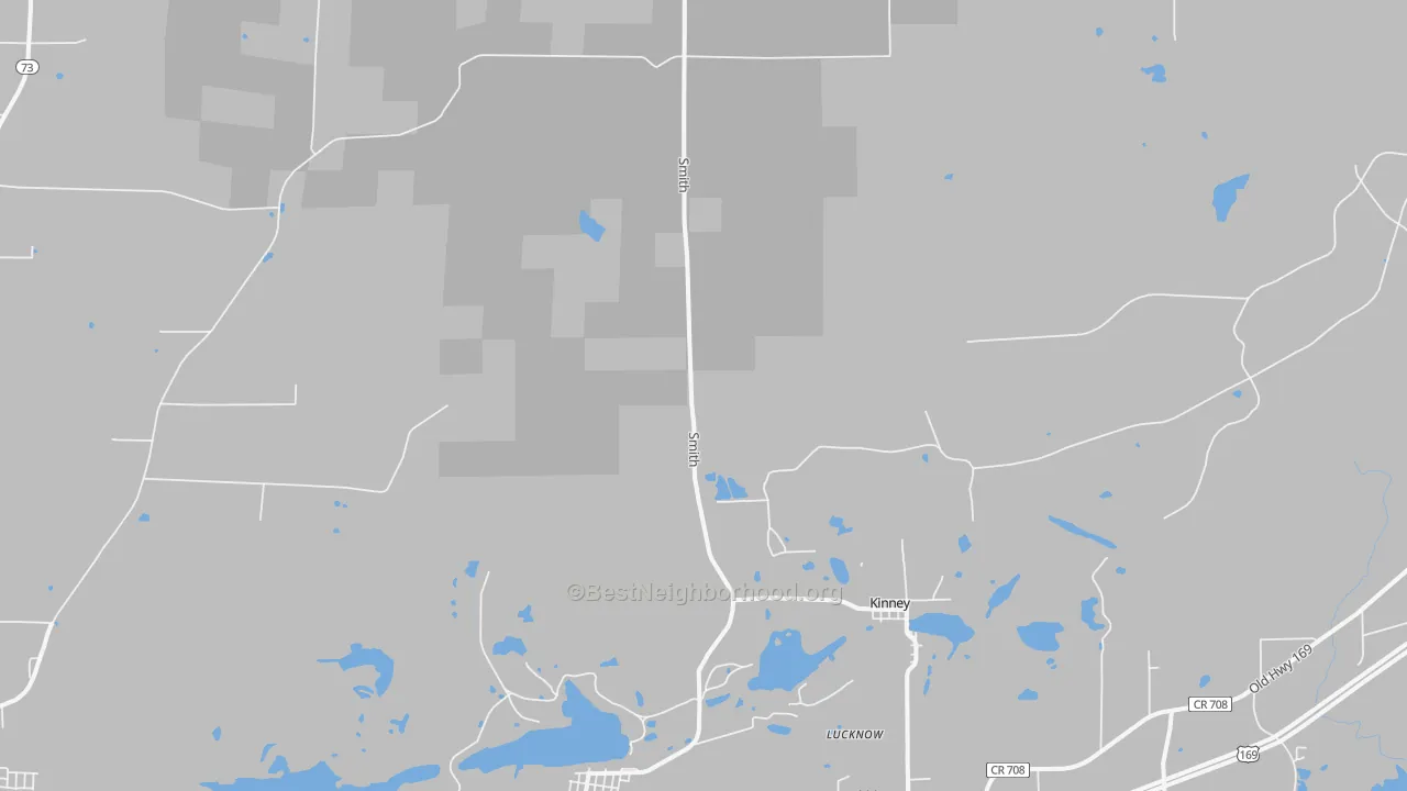 Transit Grade map of Kinney, MN