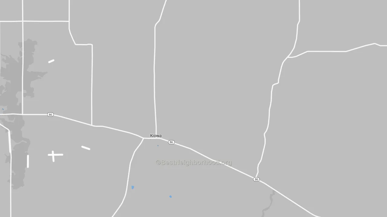 Transit Grade map of Kiowa, CO