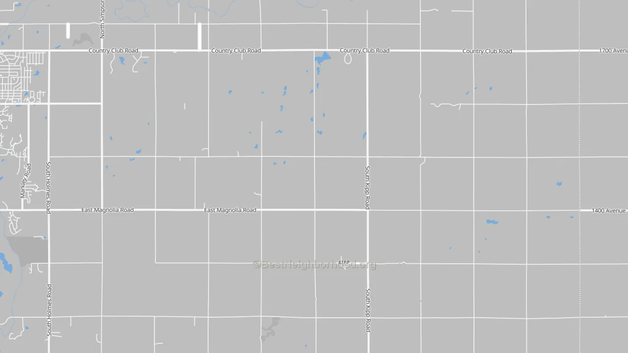 Transit Grade map of Kipp, KS