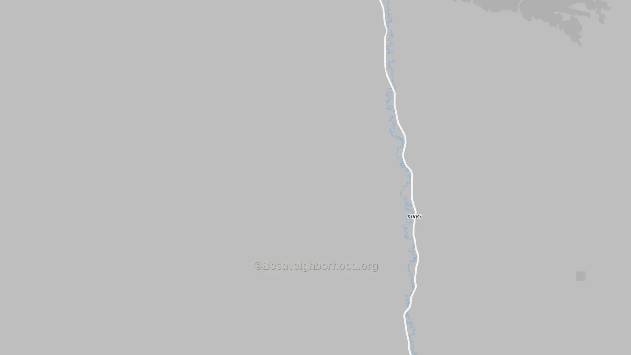 Transit Grade map of Kirby, MT