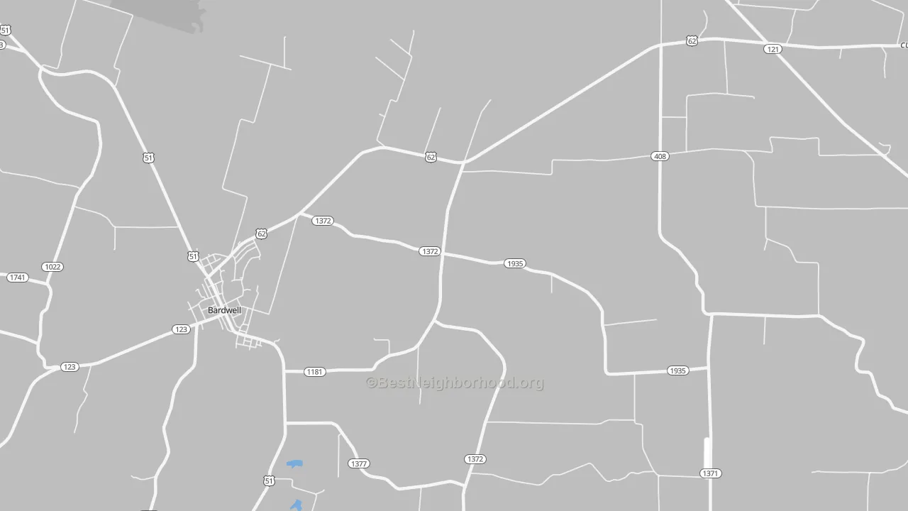 Transit Grade map of Kirbyton, KY