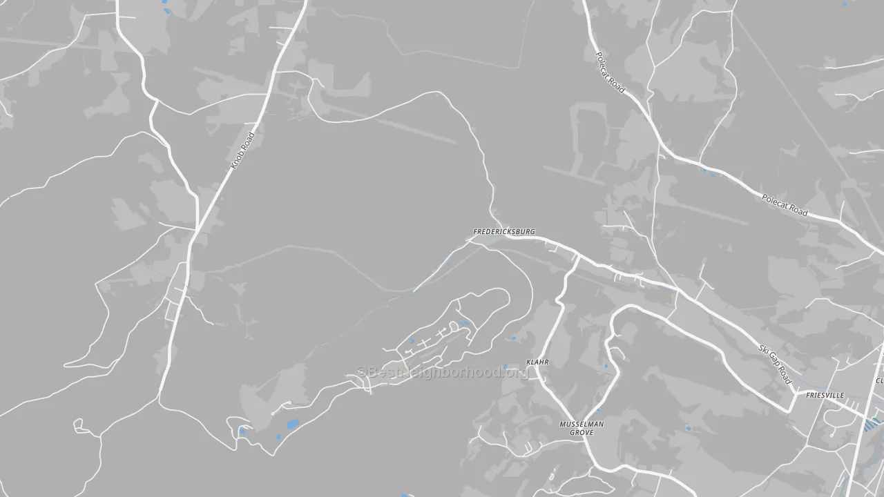 Transit Grade map of Klahr, PA