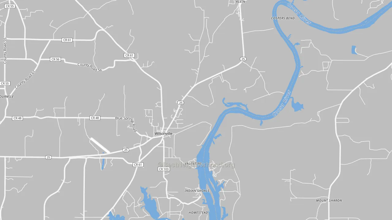 Transit Grade map of Klein, AL