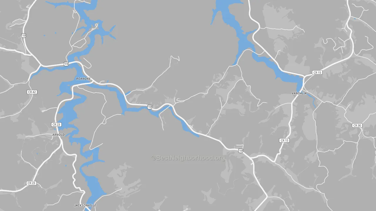 Transit Grade map of Knawl, WV