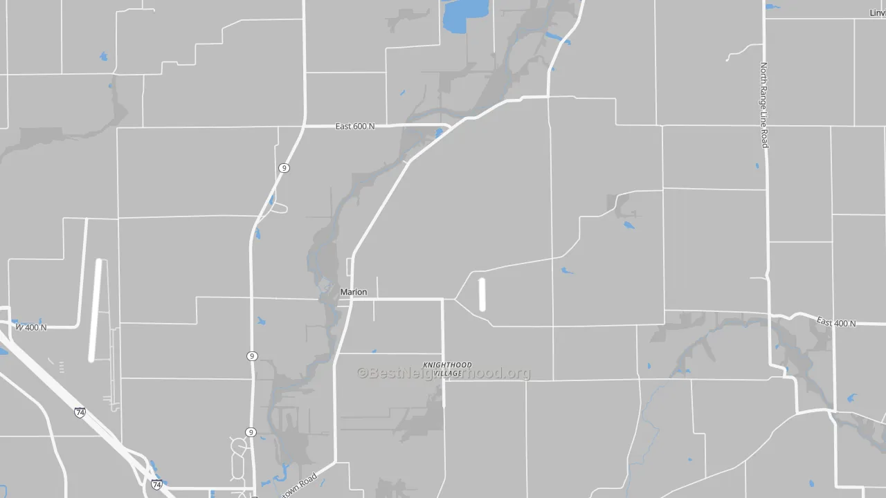 Transit Grade map of Knighthood Village, IN