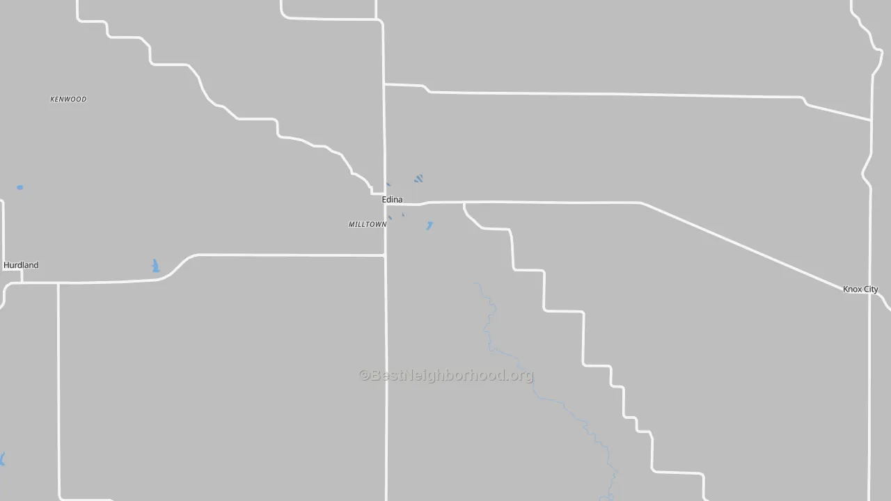 Transit Grade map of Knox County, MO