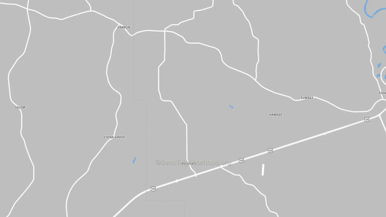 Transit Grade map of Kokomo, MS