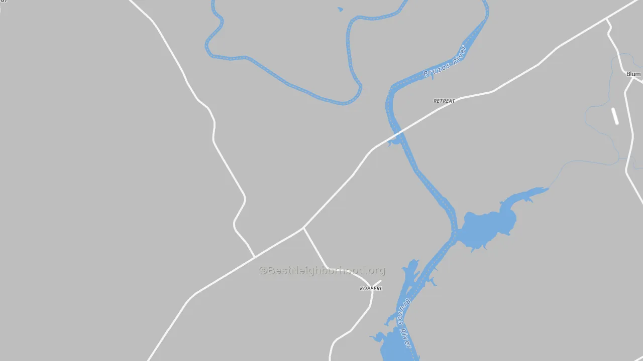 Transit Grade map of Kopperl, TX