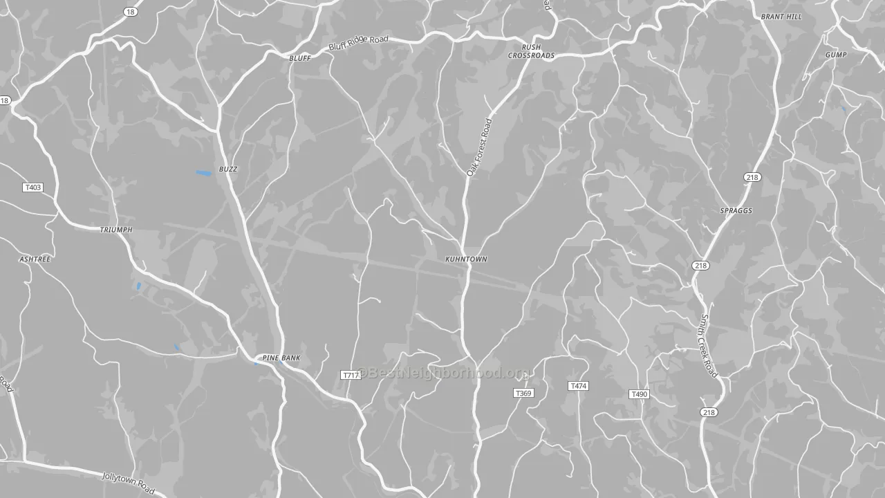 Transit Grade map of Kuhntown, PA