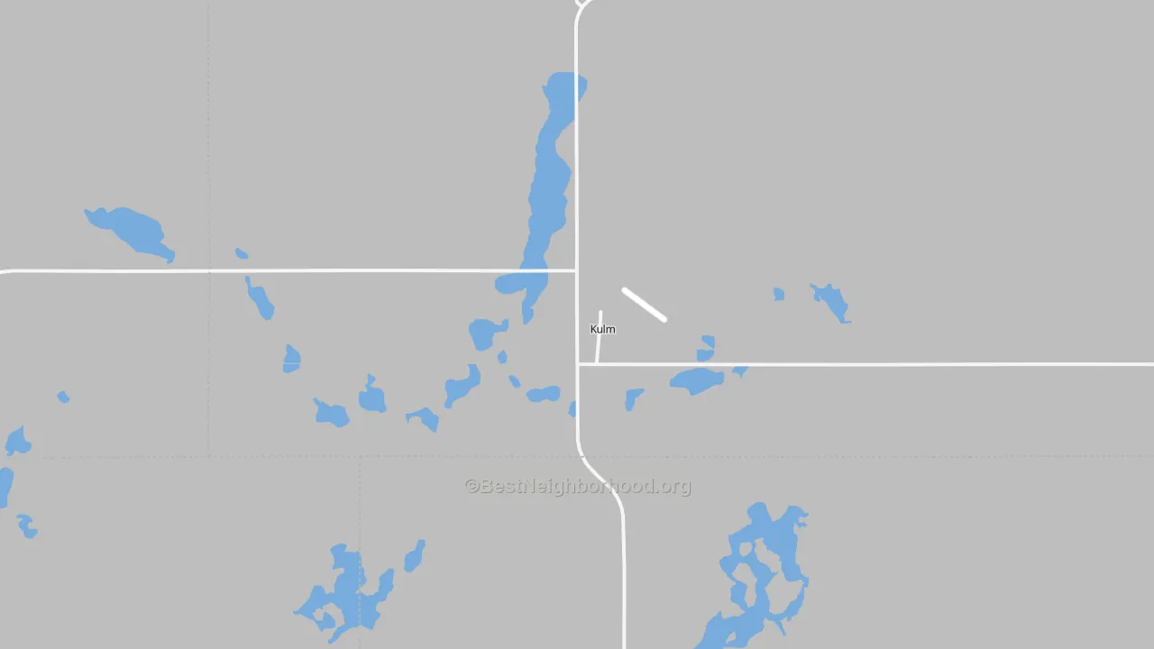 Transit Grade map of Kulm, ND