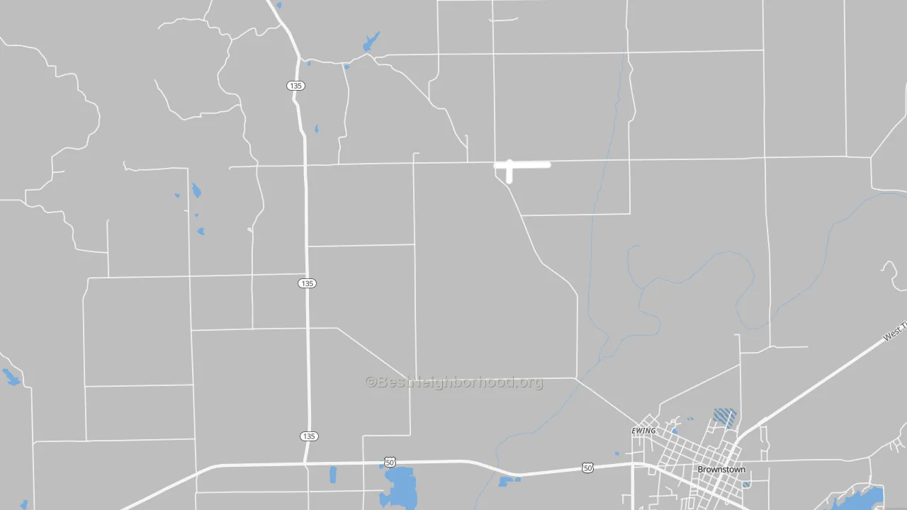 Transit Grade map of Kurtz, IN