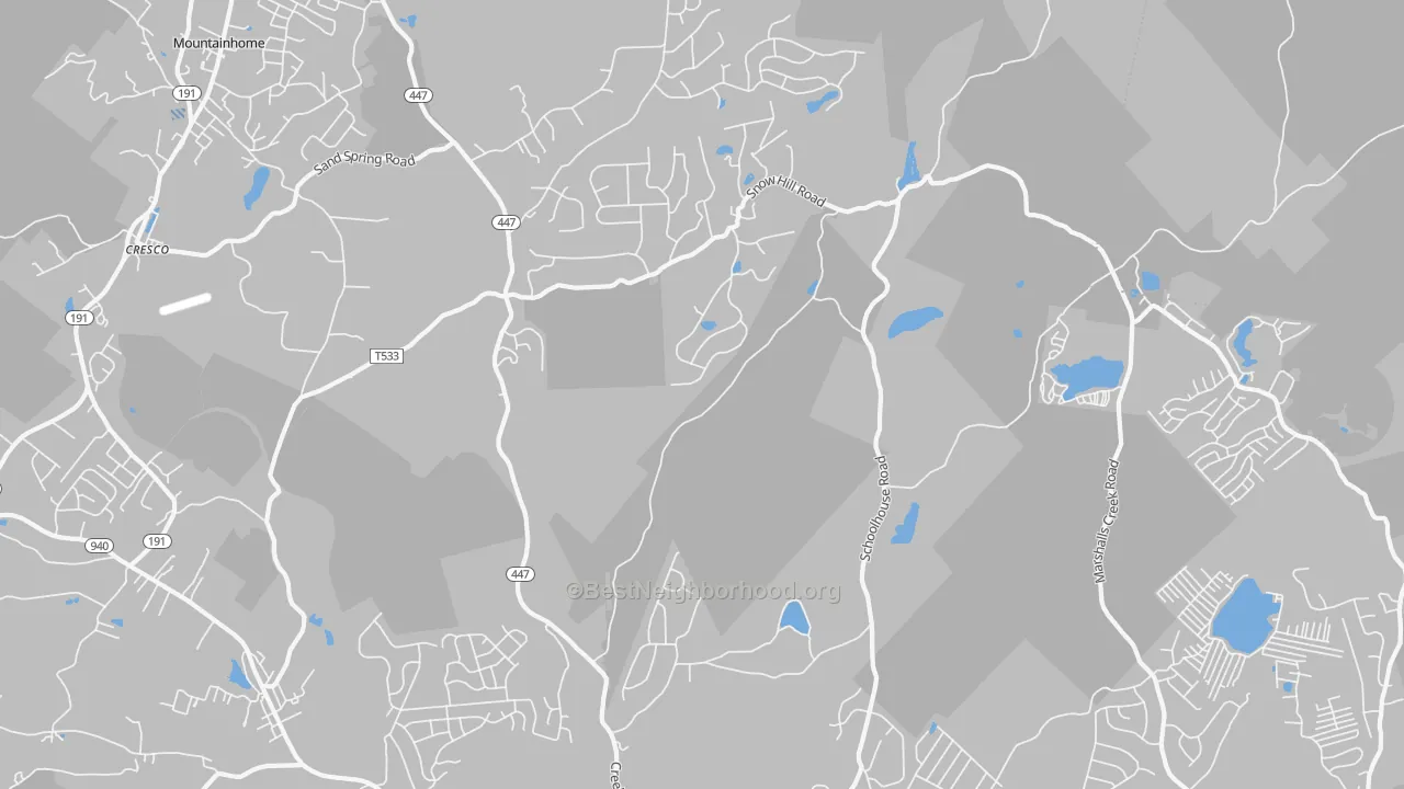 Transit Grade map of La Anna, PA