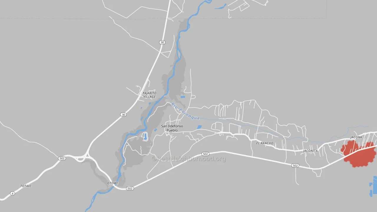 Transit Grade map of La Mesilla, NM