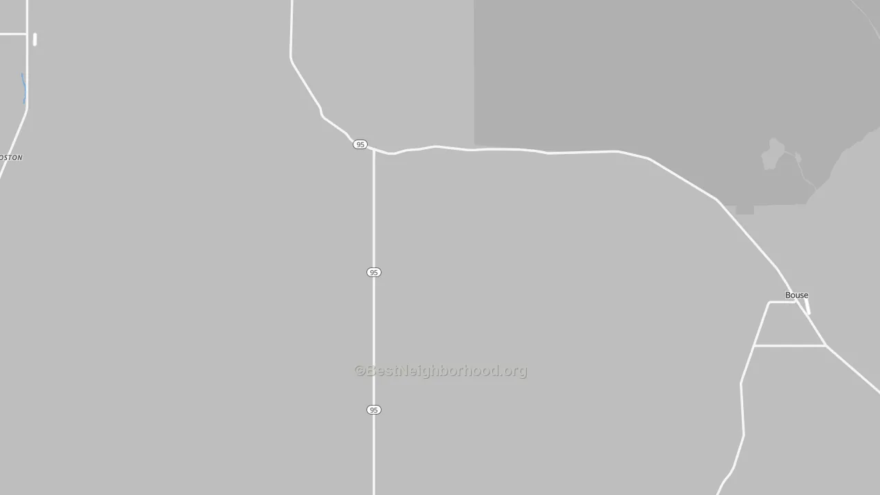 Transit Grade map of La Paz County, AZ