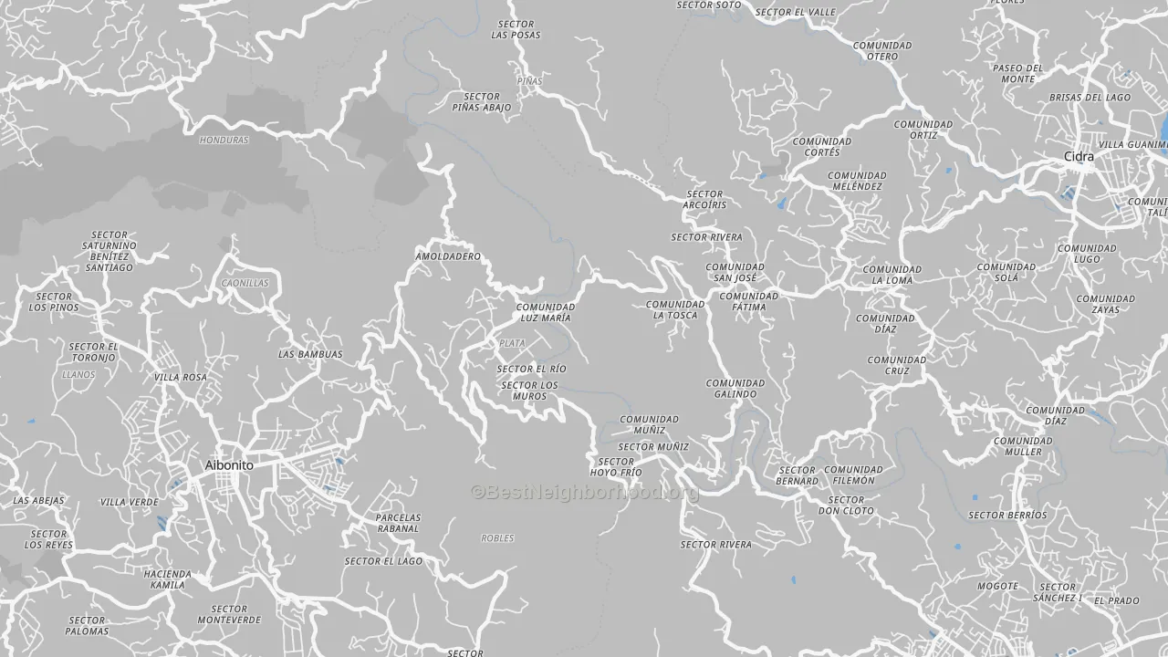 Transit Grade map of La Plata, PR