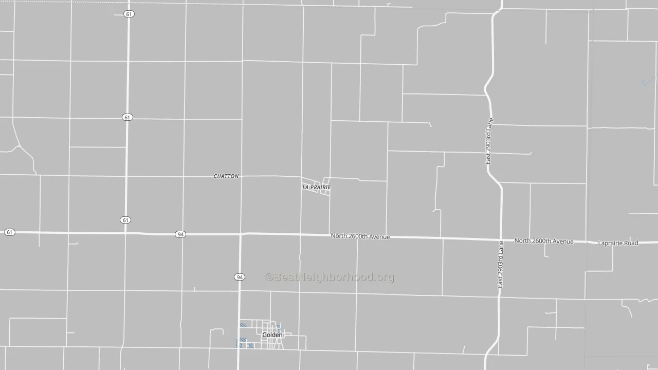 Transit Grade map of La Prairie, IL