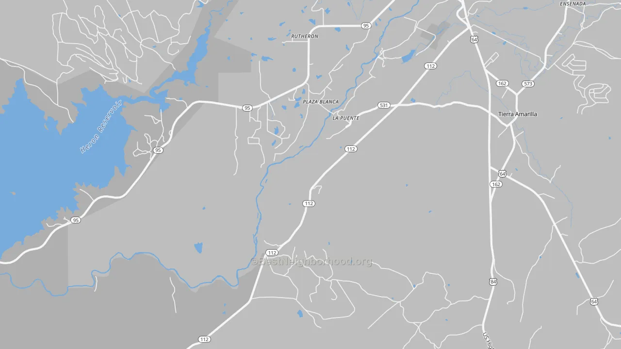 Transit Grade map of La Puente, NM
