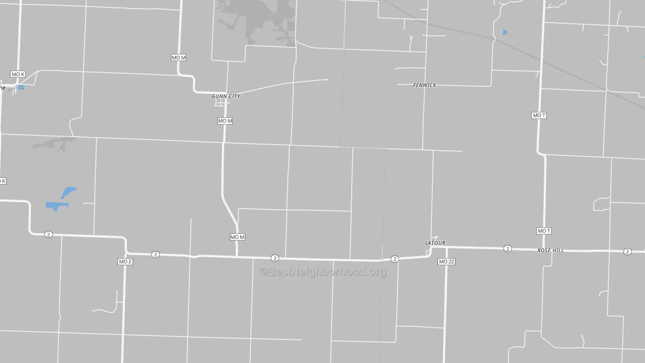 Transit Grade map of La Tour, MO