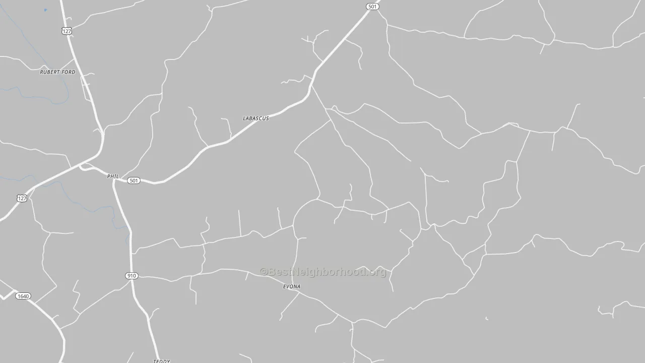 Transit Grade map of Labascus, KY
