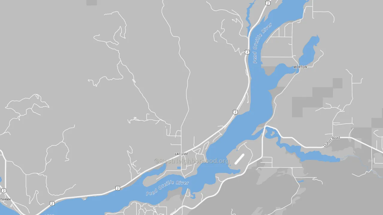 Transit Grade map of Laclede, ID
