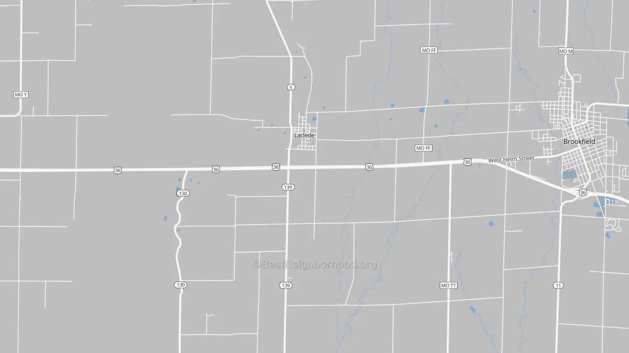 Transit Grade map of Laclede, MO